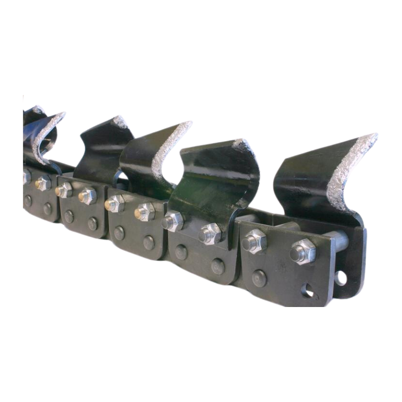 2 PITCH CUP DOUBLE STANDARD CUP TOOTH CHAIN 6 CUT